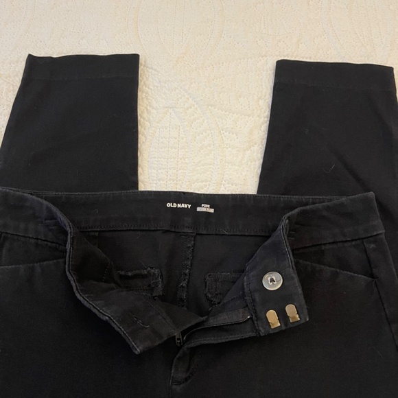 Old Navy Pixie PANTS Never Fade Size 8 Tall BLACK - Picture 4 of 9